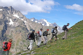 randonnée vers l'aiguillette du lauzet - 05 Fr