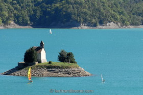 lac de serre-ponçon - hautes alpes - Fr