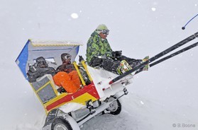 Guillaume Chastagnol et Jérome Josserand - Snowkite a Ercyes en Turquie