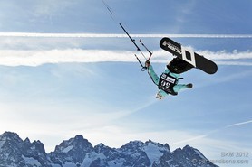 Andreas Toverud  - Snowkite Masters 2012 - col du Lautaret (05) France