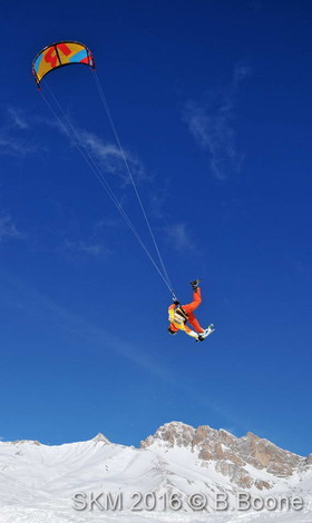 Snowkite Masters 2016 - Serre Chevalier - 05 France