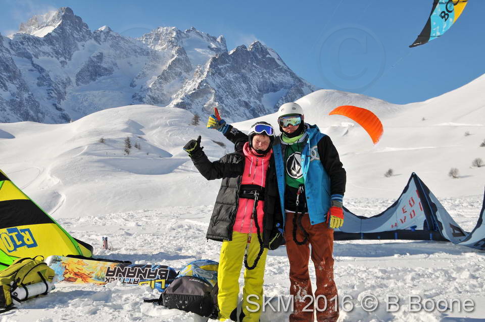 Snowkite Masters 2016 - Serre Chevalier - 05 France