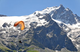 parapente à La Grave