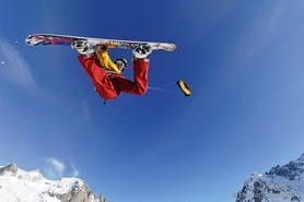 Marek Zach - Snowkite Masters 2012 - col du Lautaret (05) France