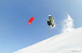 Jérome Josserand - Snowkite a Ercyes en Turquie