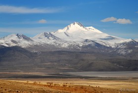 Volcano Ercyes (3916m) Turkey