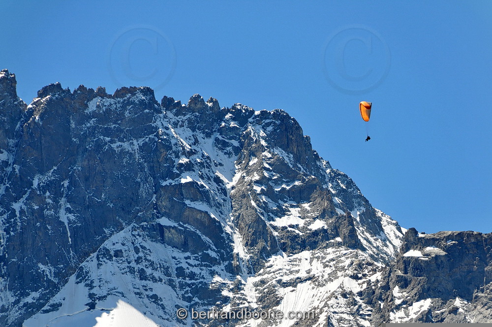 parapente à La Grave