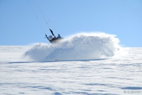 Bjorn Kaupang-Snowkite-Haugastol-Norway