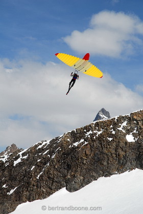 parapente a La Grave La Meije (05) France