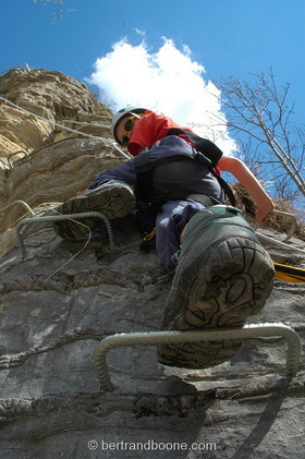 Via Ferrata des gorges de la Durance- Htes Alpes- France