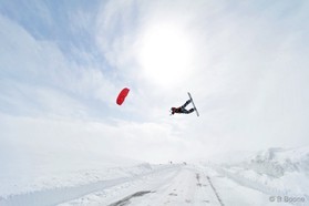 Guillaume Chastagnol - Snowkite a Ercyes en Turquie