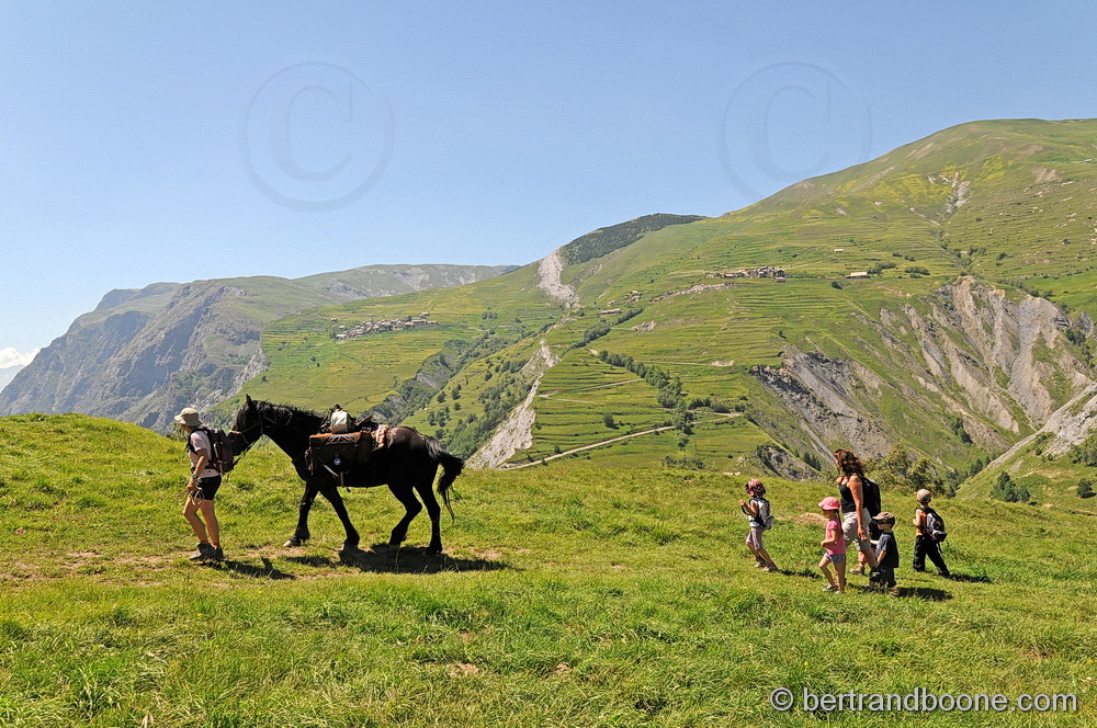 randonnée a La Grave