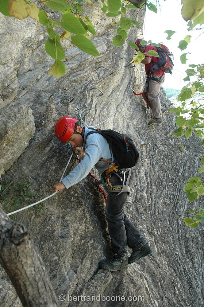 via ferrata des gorges de la Durance (05)