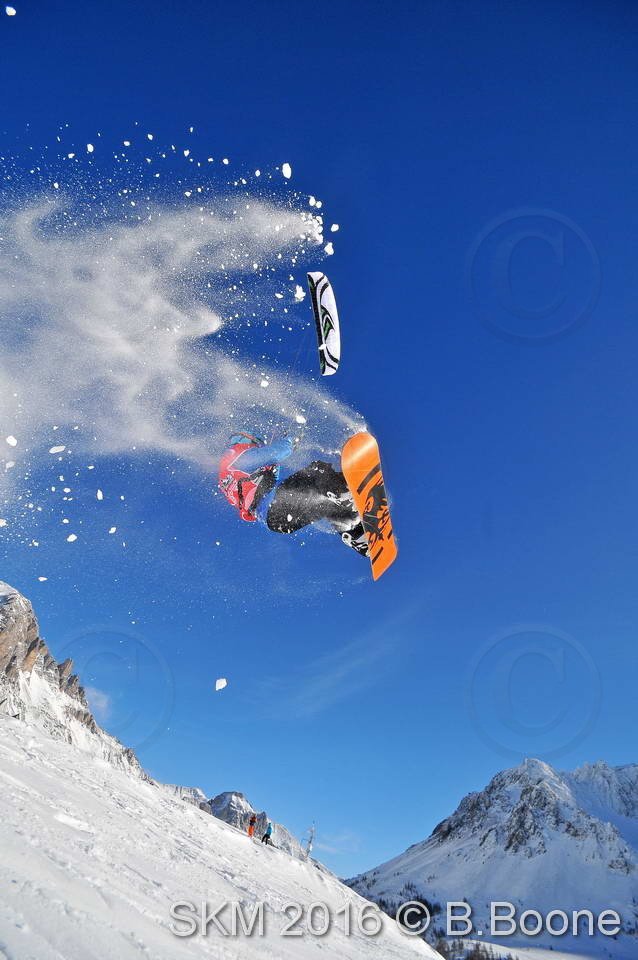 Snowkite Masters 2016 - Serre Chevalier - 05 France