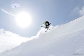 Jérome Josserand - Snowkite a Ercyes en Turquie