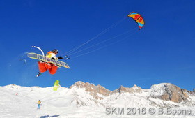 Snowkite Masters 2016 - Serre Chevalier - 05 France