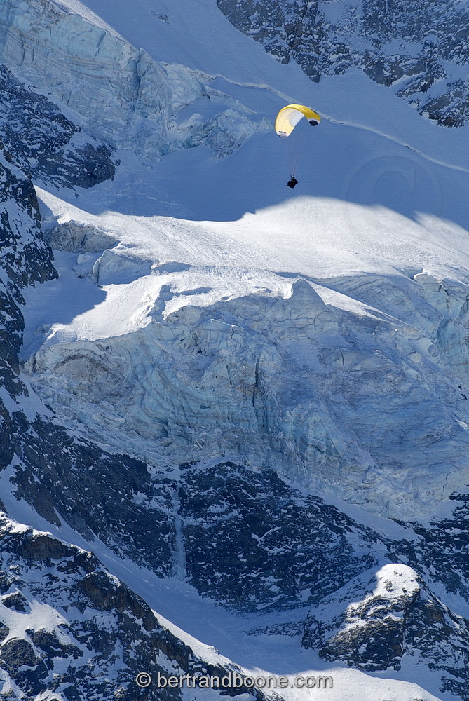 parapente a La Grave La Meije (05) France