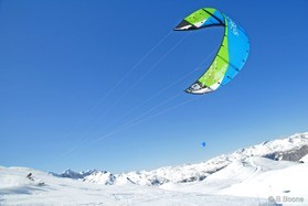 snowkite en Slovénie -Vogel - fabio Ingrosso (ch)