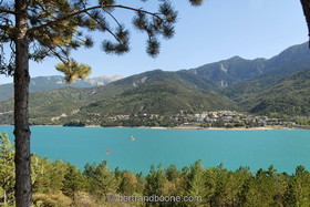 lac de serre-ponçon - hautes alpes - Fr