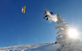 trip snowkite USA