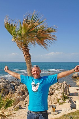 Fabio Ingrosso - snowkite au Liban