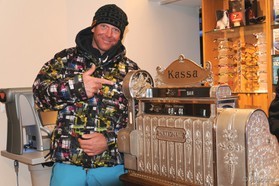 Fabio Ingrosso - Bernina pass - snowkite en Suisse