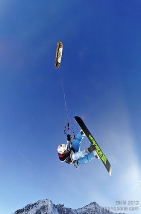 Snowkite Masters 2012 - col du Lautaret (05) France