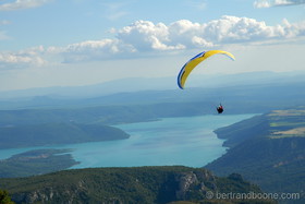 parapente dans le verdon