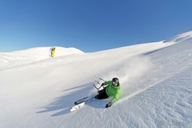 Trip Snowkite - Kitesurf en Crête (GR).Johann Civel .Psiloritis mountain