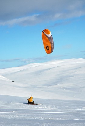 Fabio Ingrosso-snowkite en Norvege 2006