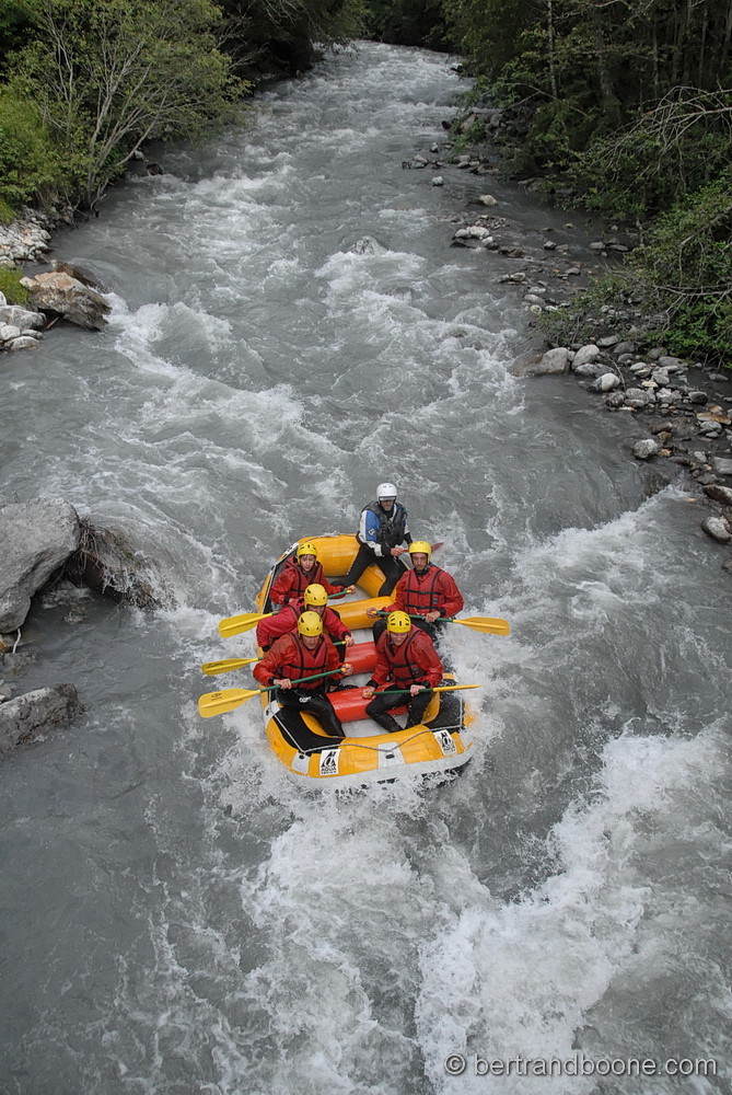rafting sur la romanche,hautes alpes,france