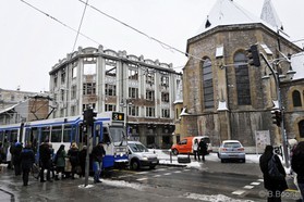 Snowkite en Bosnie - Sarajevo