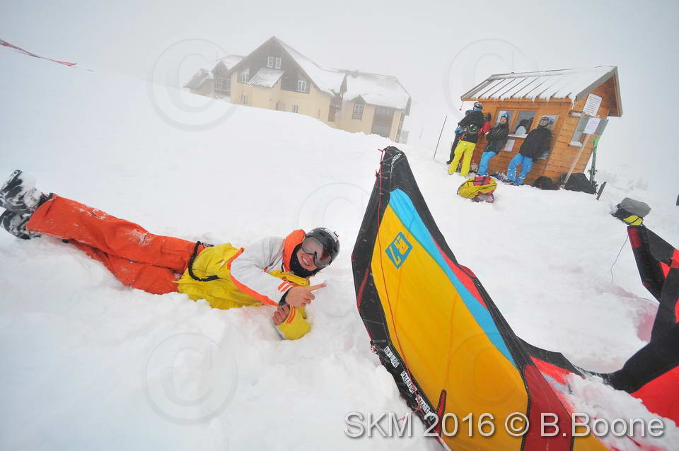 Snowkite Masters 2016 - Serre Chevalier - 05 France