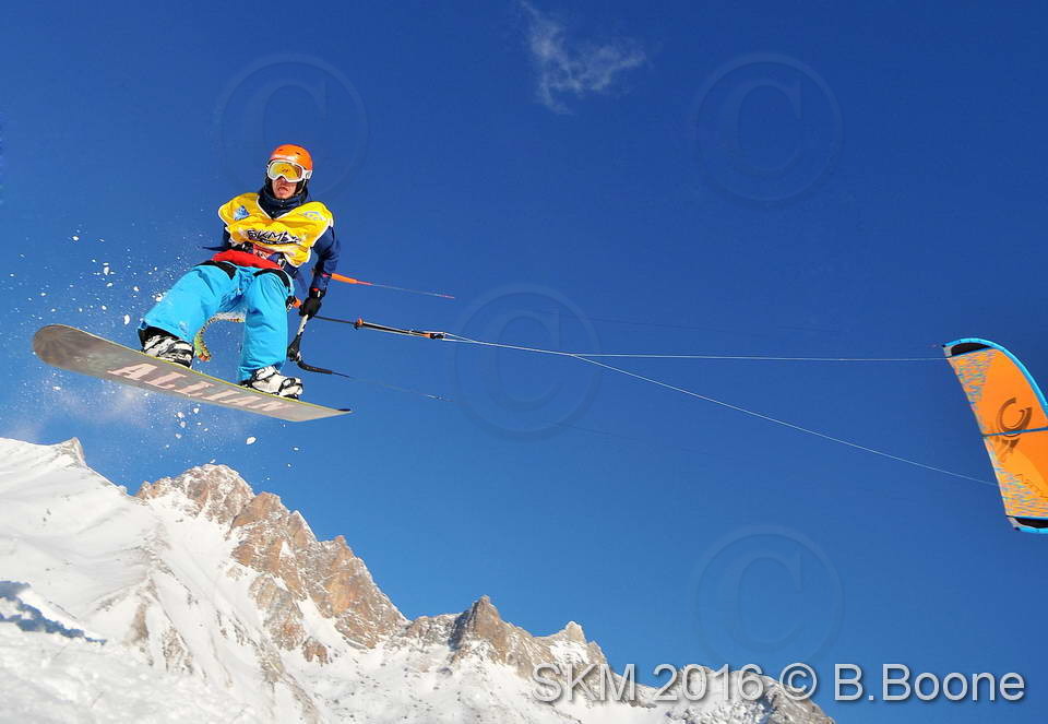 Snowkite Masters 2016 - Serre Chevalier - 05 France