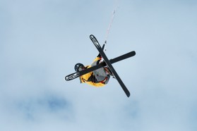 Pascal Joubert-snowkite en Norvege 2006