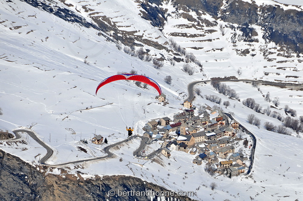 parapente a La Grave