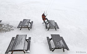 Guillaume Chastagnol - Snowkite a Ercyes en Turquie