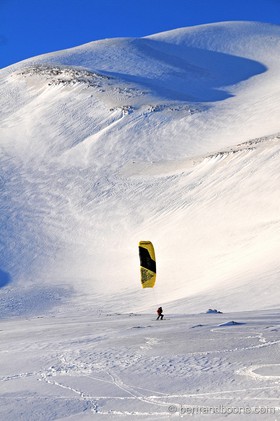 Snowkite trip en Crète