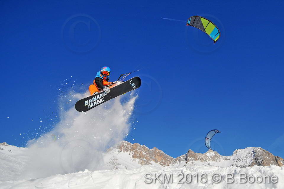 Snowkite Masters 2016 - Serre Chevalier - 05 France