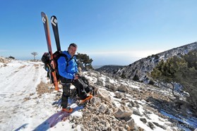 Trip Snowkite - Kitesurf en Crête (GR).Costis Charalampakis.montagne; Lefka-Ori