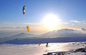 Snowkite trip en Crète