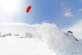 Guillaume Chastagnol - Snowkite a Ercyes en Turquie