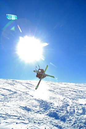 snowkite en sierra nevada (espagne) - f.ingrosso