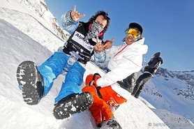 Snowkite Masters 2012 - col du Lautaret (05) France