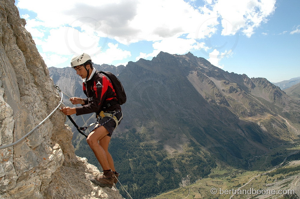 via ferrata de l'aiguillette du lauzet