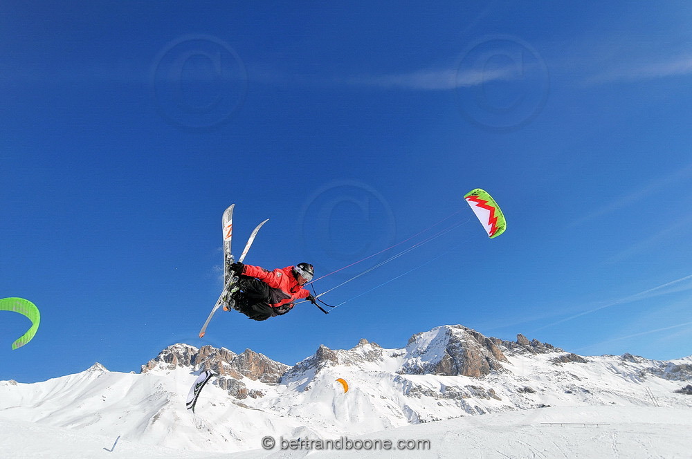 Snowkite Masters 2014 - Serre Chevalier - 05 France