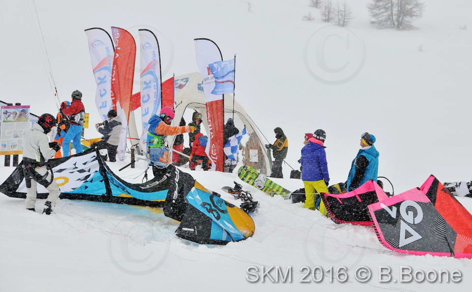 Snowkite Masters 2016 - Serre Chevalier - 05 France