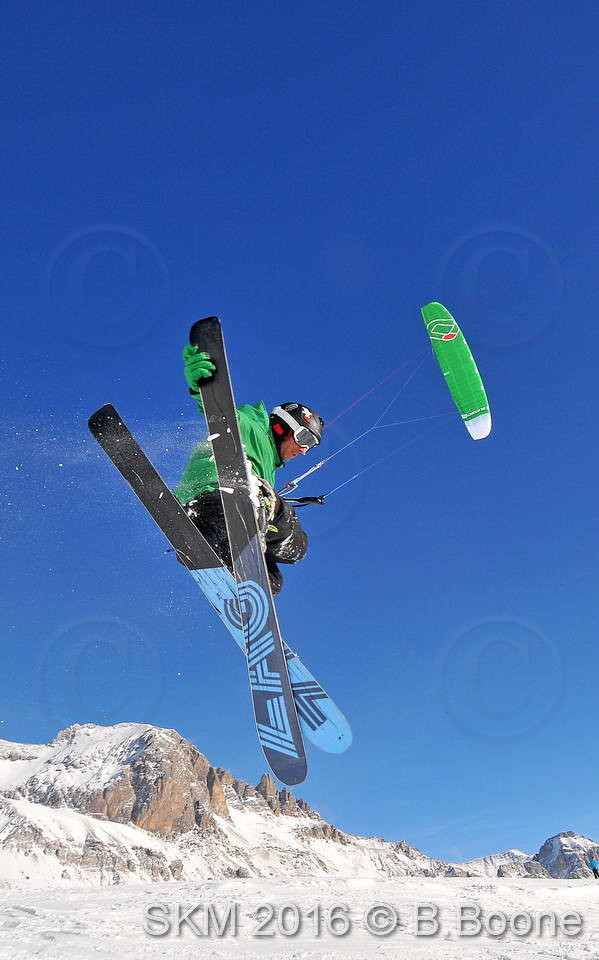 Snowkite Masters 2016 - Serre Chevalier - 05 France