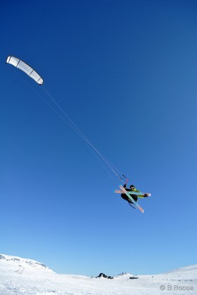 Fabio Ingrosso-Snowkite-Haugastol-Norway
