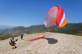 parapente dans le verdon